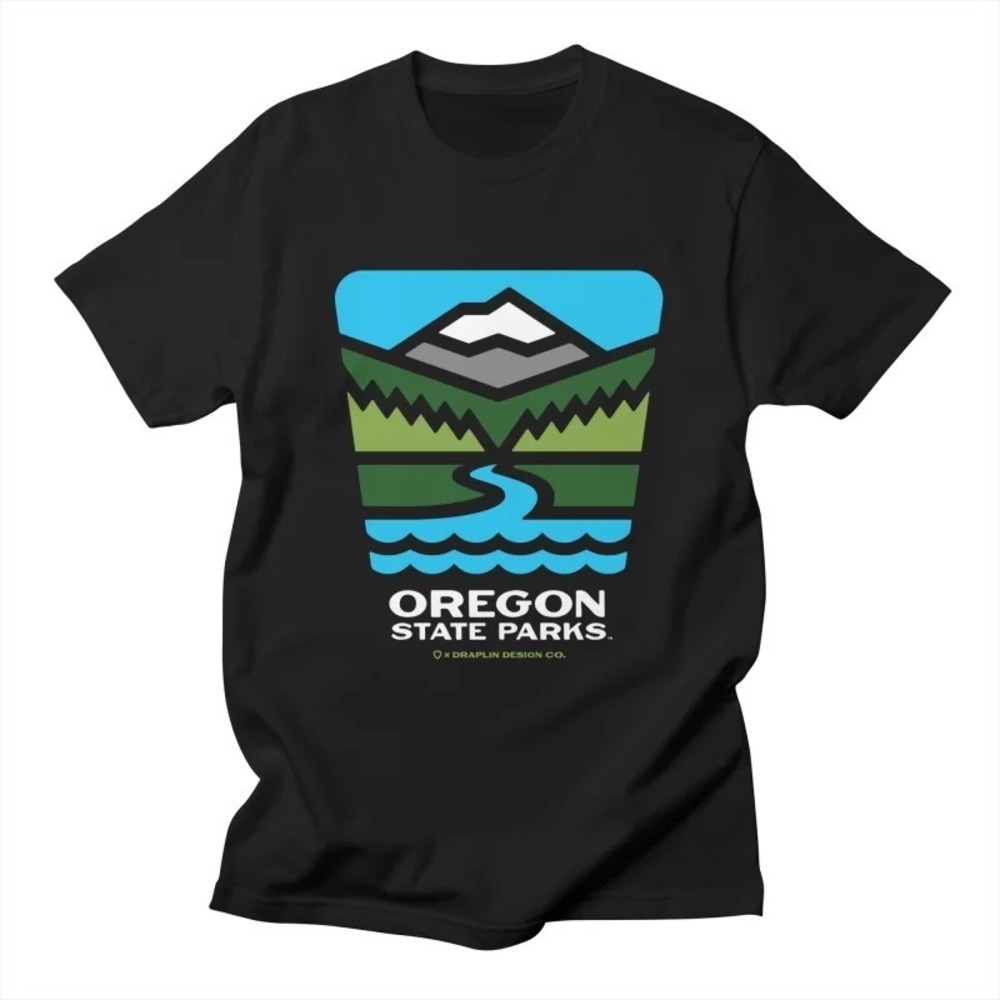 Oregon State Parks By Aaron Draplin Unisex T-Shirt